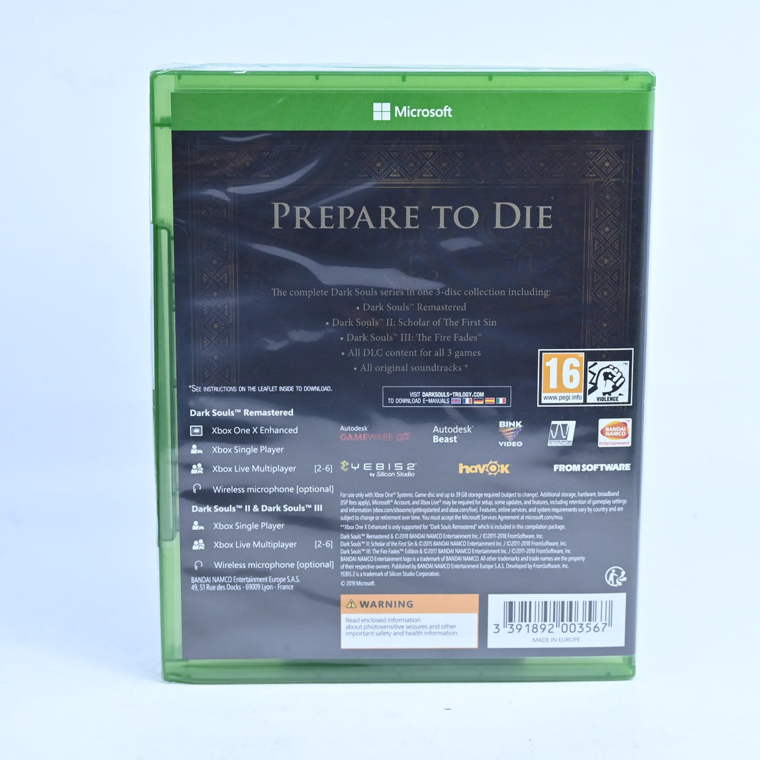 Dark Souls Trilogy - SEALED! - Xbox One Game - PAL - FREE POST!