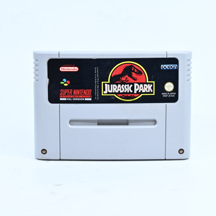 Jurassic Park - Super Nintendo / SNES Game - PAL - FREE POST!