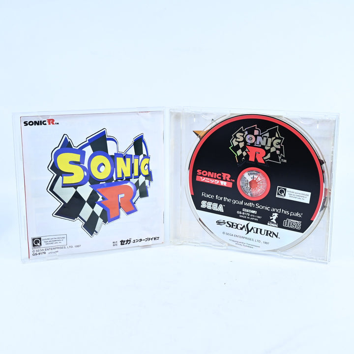 Sonic R - Sega Saturn Game + Manual - NTSC-J - MINT DISC!