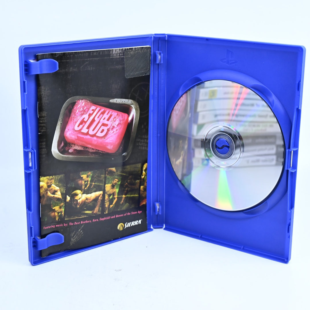 Fight Club - Sony Playstation 2 / PS2 Game + Manual - PAL - MINT DISC!