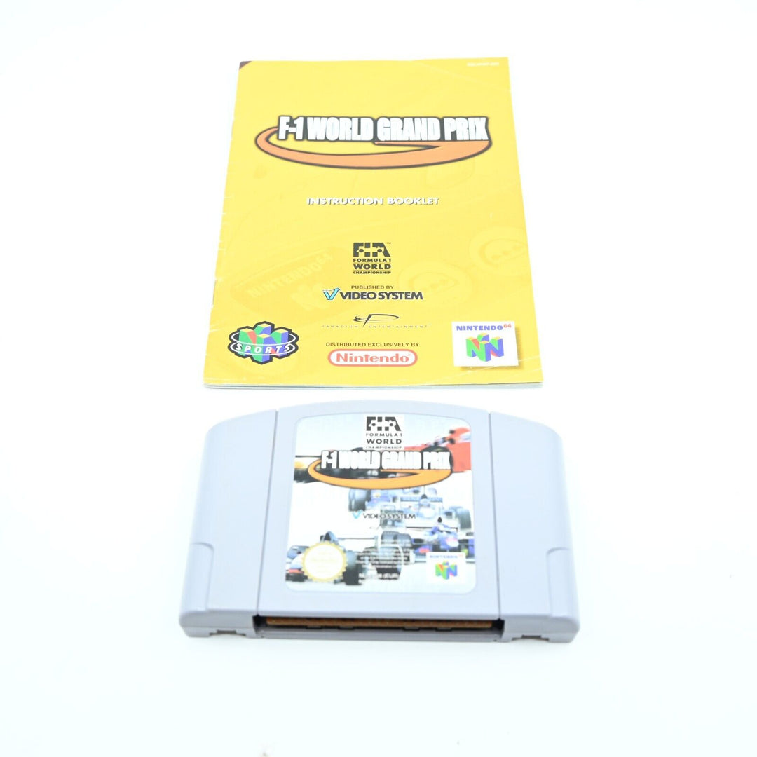 F-1 World Grand Prix - N64 / Nintendo 64 Boxed Game - PAL - FREE POST!