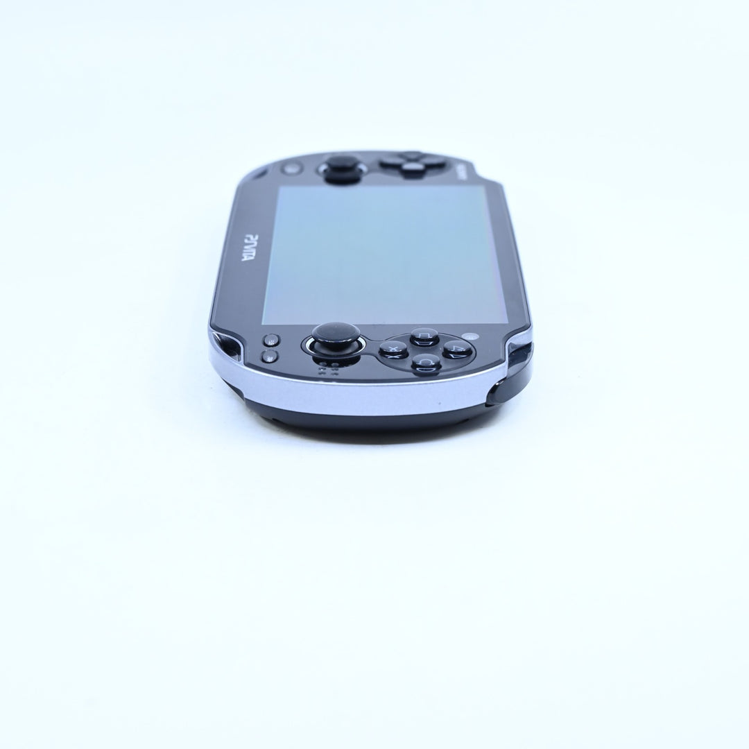 Crystal Black Sony PS Vita Boxed Console - PCH-1102 - PCH-1100 - FREE POST!