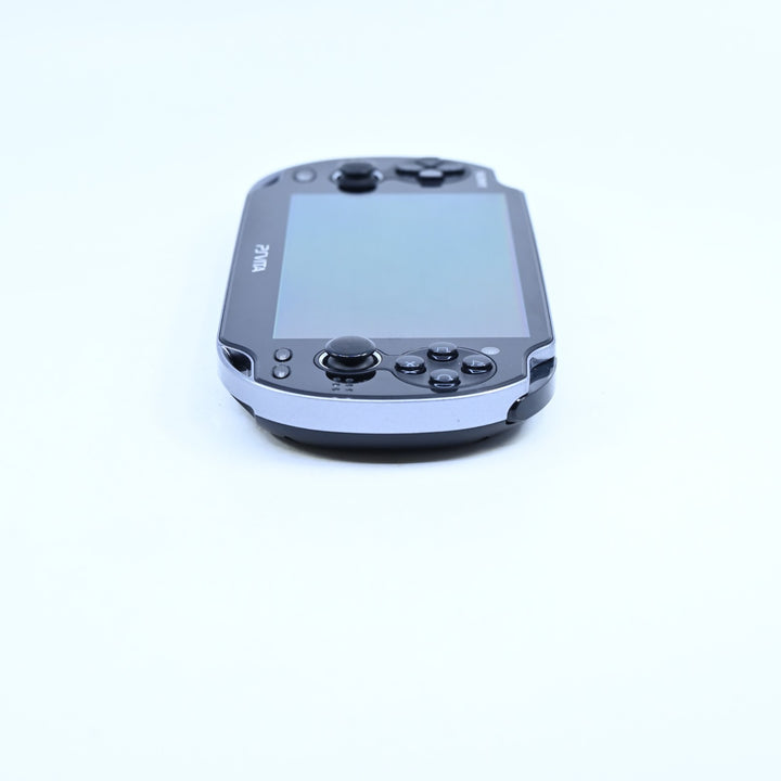 Crystal Black Sony PS Vita Boxed Console - PCH-1102 - PCH-1100 - FREE POST!