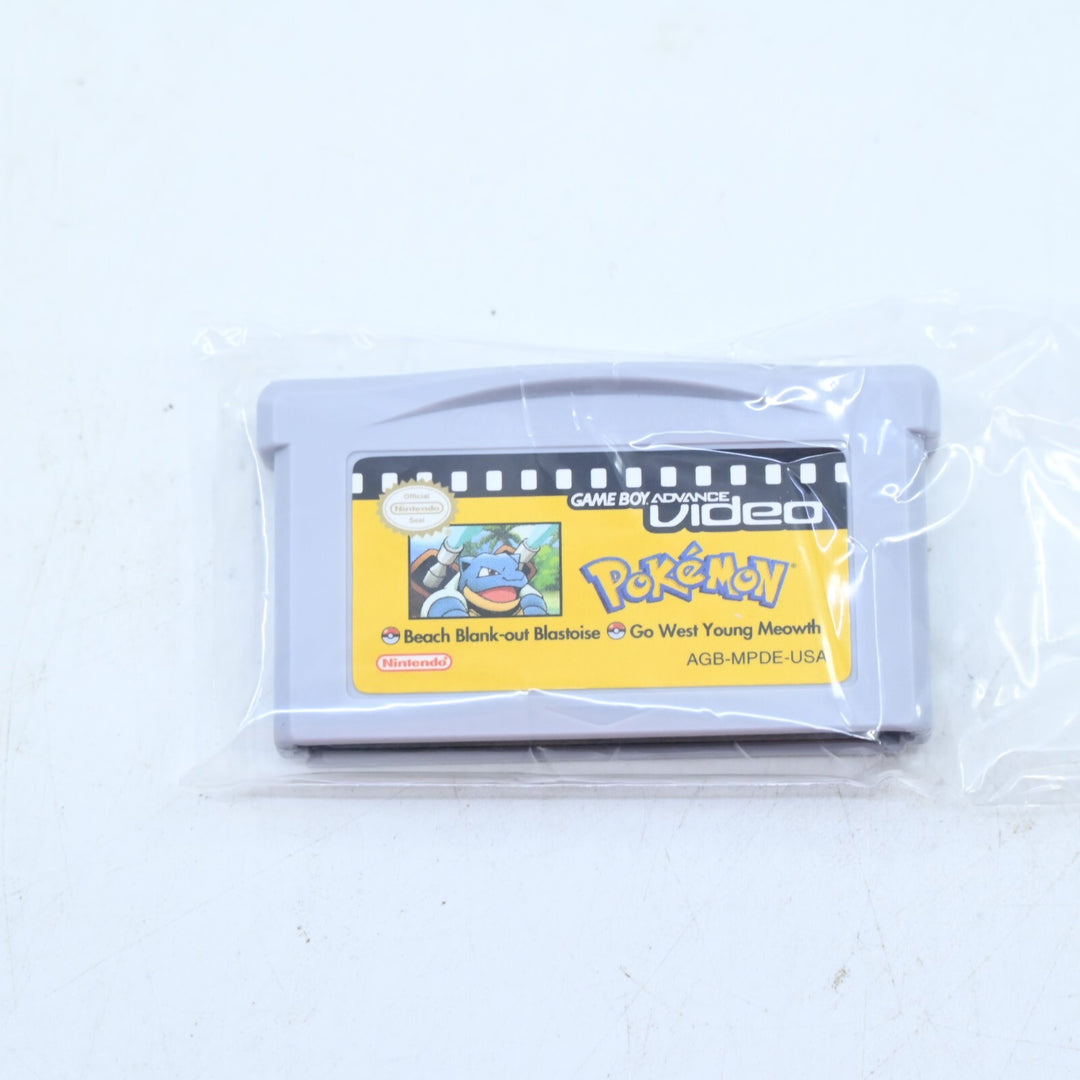 Pokemon: Beach Blank-out Blastoise - Nintendo Gameboy Advance Video - PAL