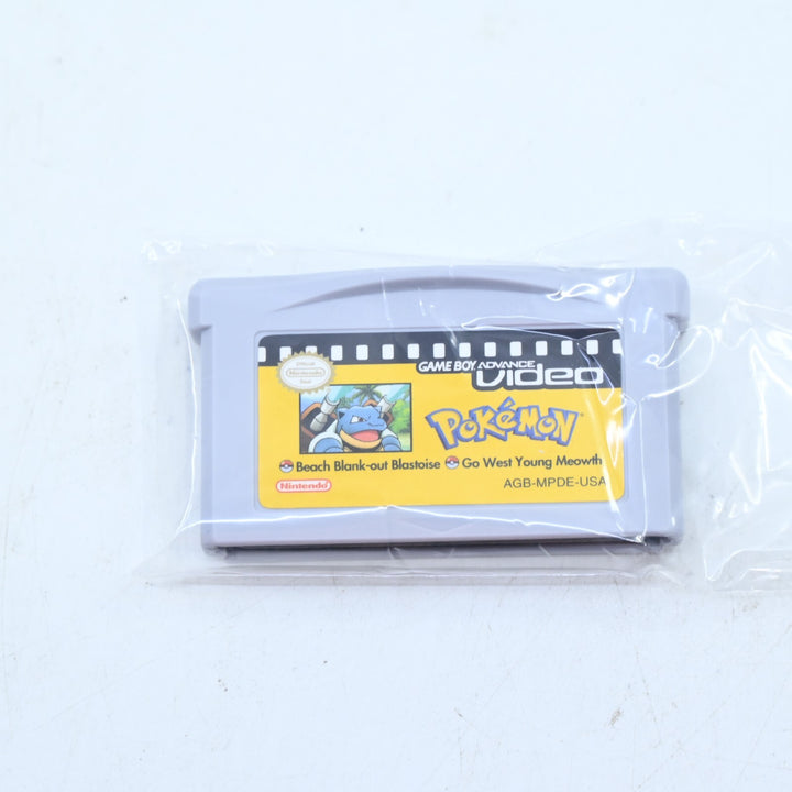 Pokemon: Beach Blank-out Blastoise - Nintendo Gameboy Advance Video - PAL