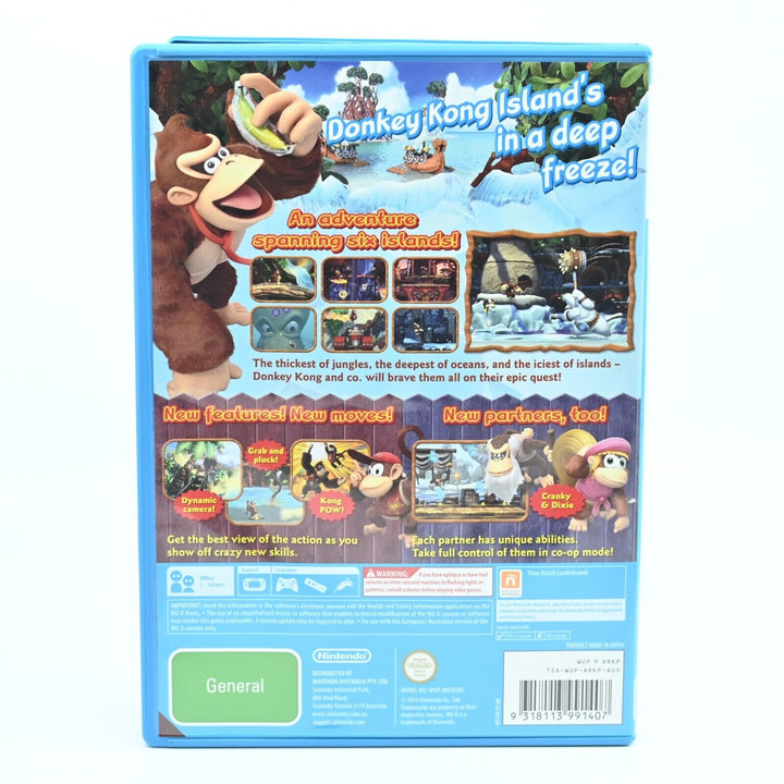 Donkey Kong Country Tropical Freeze - Nintendo Wii U Game - PAL - MINT DISC!