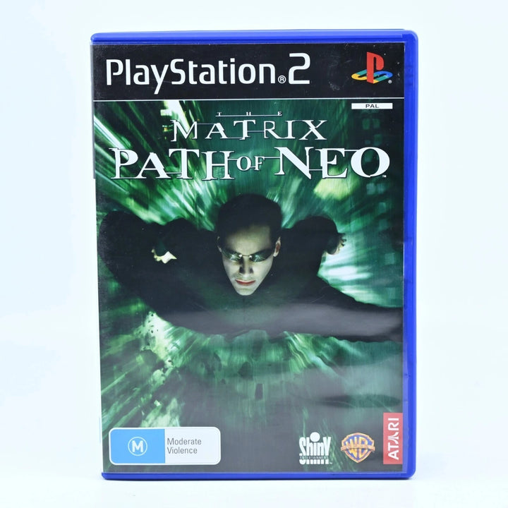 The Matrix: Path of Neo - Sony Playstation 2 / PS2 Game + Manual - PAL