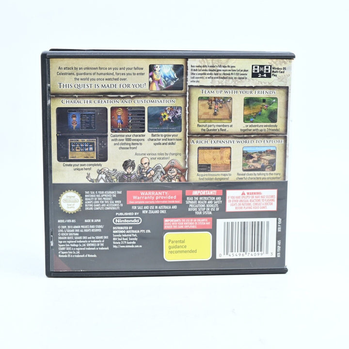 Dragon Quest IX 9: Sentinels of the Starry Skies - Nintendo DS Game - No Manual