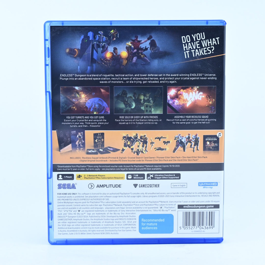 Endless Dungeon Day One Edition  - Sony Playstation 5 / PS5 Game - MINT DISC!