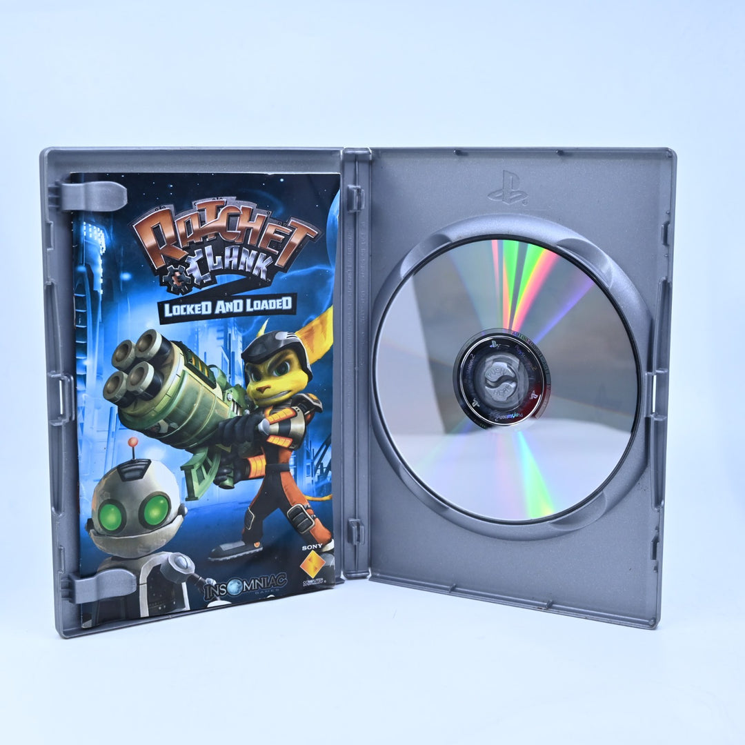 Ratchet & Clank 2: Locked & Loaded - Sony Playstation 2 / PS2 Game + Manual