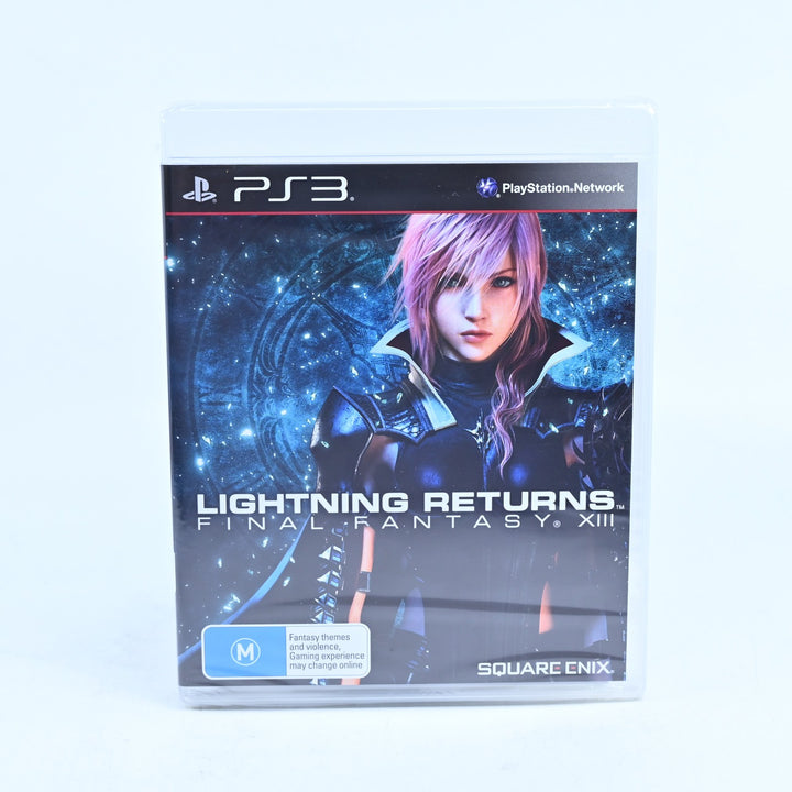 Lightning Returns: Final Fantasy XIII - SEALED - PS3 Game + Manual - MINT DISC!