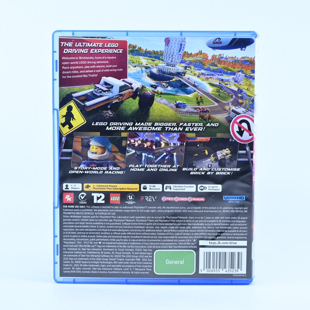 LEGO 2K Drive - Sony Playstation 5 / PS5 Game - MINT DISC!