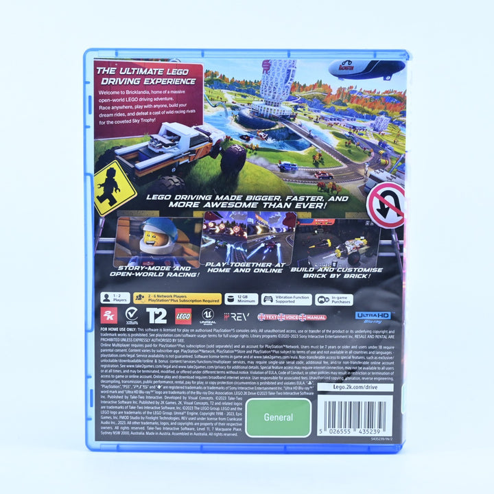 LEGO 2K Drive - Sony Playstation 5 / PS5 Game - MINT DISC!