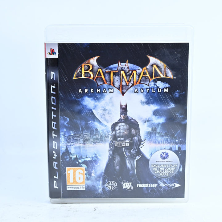 Batman: Arkham Asylum - Sony Playstation 3 / PS3 Game + Manual - FREE POST!
