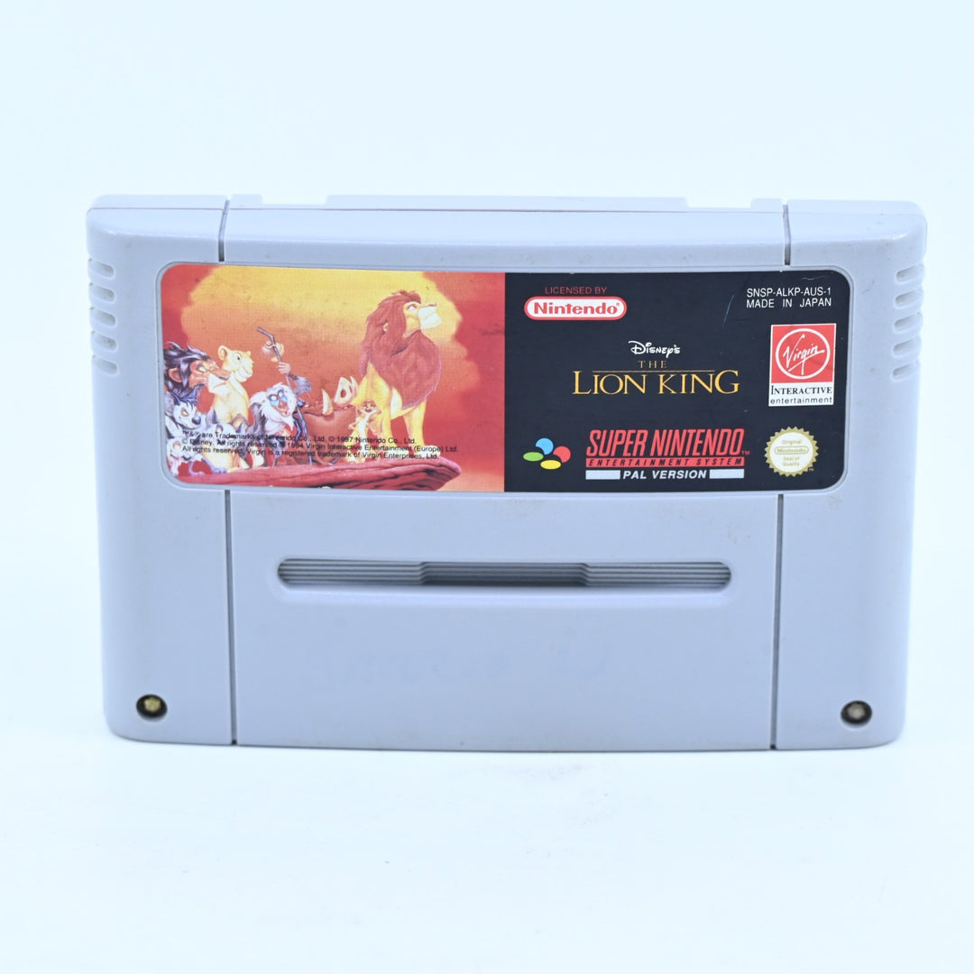 The Lion King - Super Nintendo / SNES Game - PAL - FREE POST!