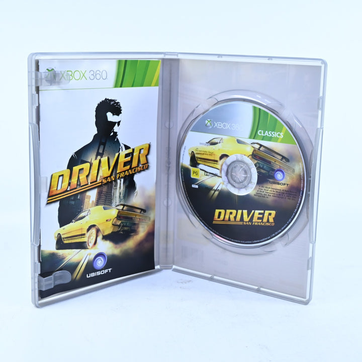 Driver San Francisco - Xbox 360 Game + Manual - PAL - MINT DISC!