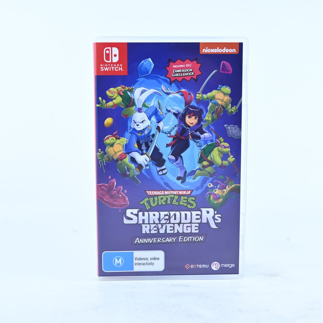 Teenage Mutant Ninja Turtles Shredder's Revenge -Anniversary Edition Switch Game