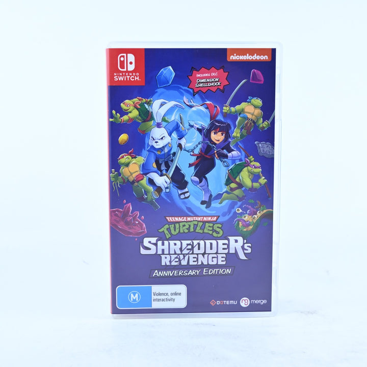 Teenage Mutant Ninja Turtles Shredder's Revenge -Anniversary Edition Switch Game