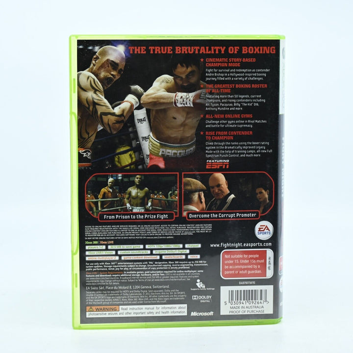 Fight Night Champion - Xbox 360 Game + No Manual - PAL - MINT DISC!