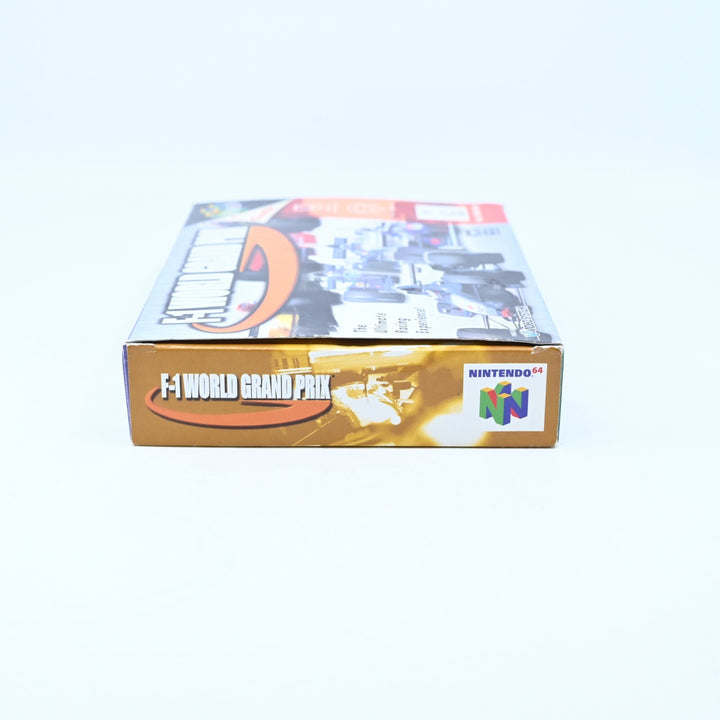 F-1 World Grand Prix - N64 / Nintendo 64 Boxed Game - PAL - FREE POST!