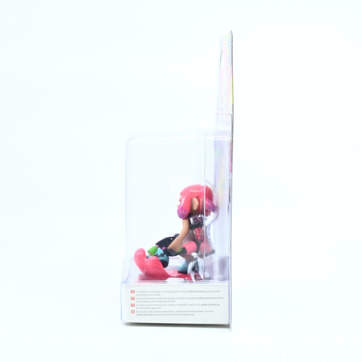 SEALED! Inkling Girl (Neon Pink) Amiibo - Splatoon - Toy