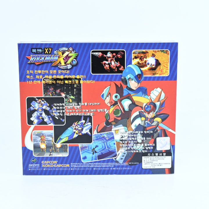 Rockman X7 Megaman 7 - PC Game - Korean Version