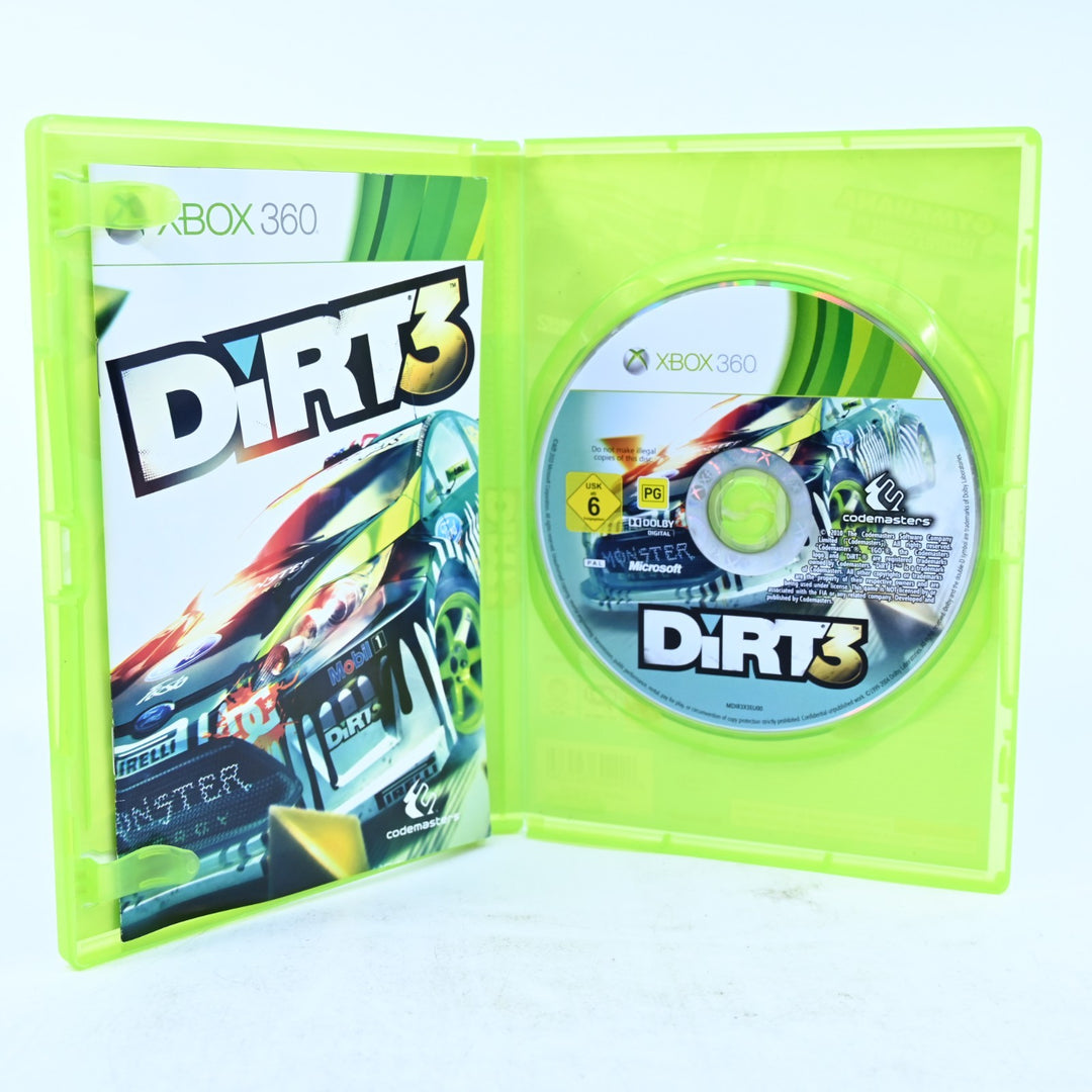 DiRT 3 - Xbox 360 Game + Manual - PAL - MINT DISC!