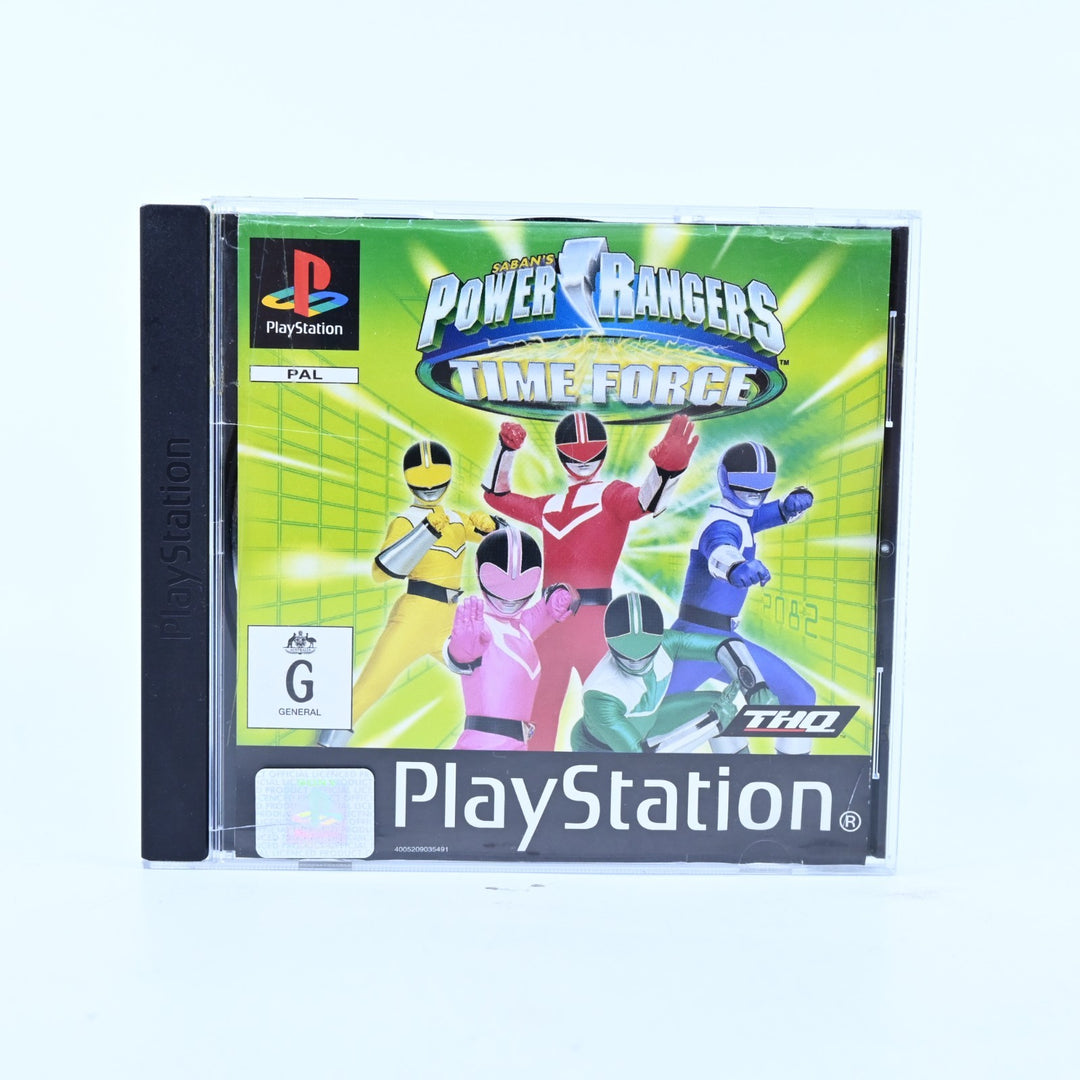 Power Rangers Time Force - Sony Playstation 1 / PS1 Game + No Manual - PAL