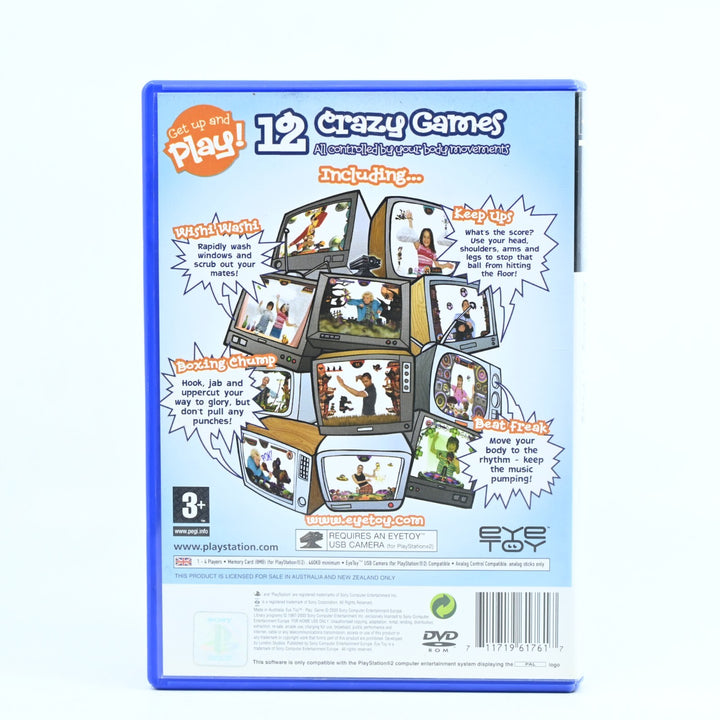EyeToy: Play - Sony Playstation 2 / PS2 Game + Manual - PAL - MINT DISC!