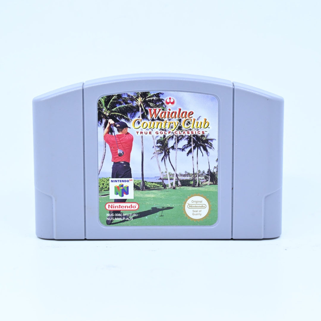 Waialae Country Club: True Golf Classics - N64 / Nintendo 64 Boxed Game - PAL