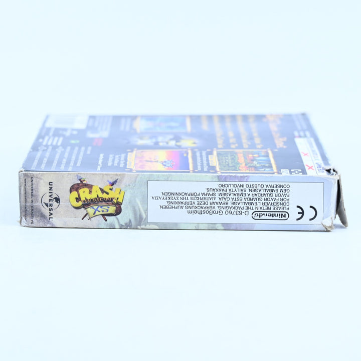 Crash Bandicoot XS - Nintendo Gameboy Advance / GBA Boxed Game - FREE POST!