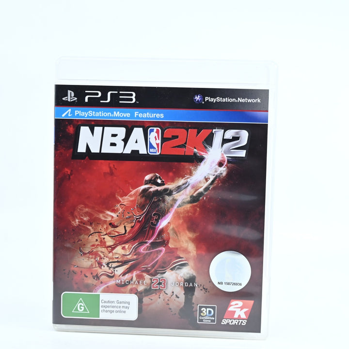 NBA 2K12 - Sony Playstation 3 / PS3 Game + Manual - FREE POST!