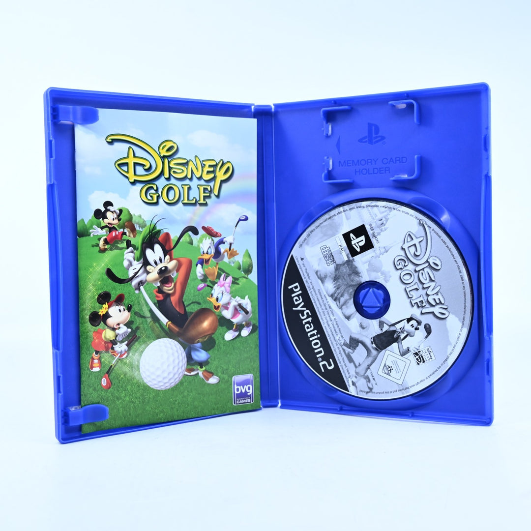 Disney Golf - Sony Playstation 2 / PS2 Game + Manual - PAL - MINT DISC!