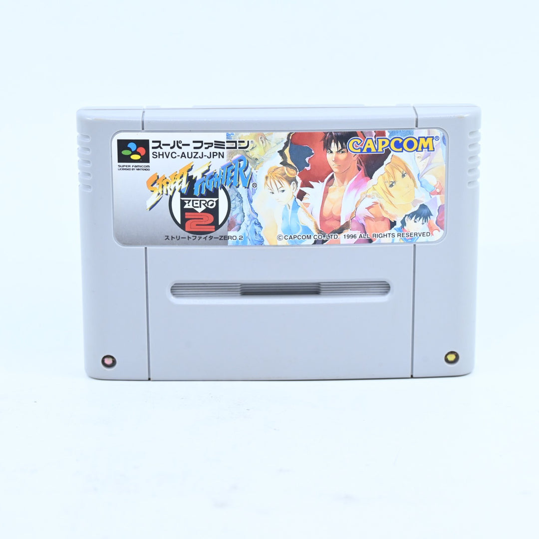 Street Fighter Zero 2 - SNES Game / Super Famicom Game - NTSC-J
