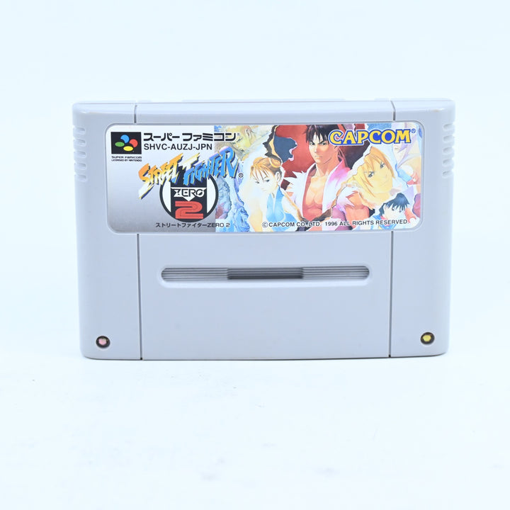 Street Fighter Zero 2 - SNES Game / Super Famicom Game - NTSC-J