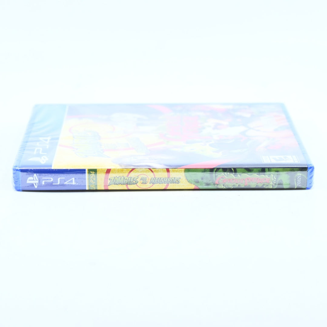 SEALED! Zombies Ate My Neighbors & Ghoul Patrol - Sony Playstation 4 / PS4 Game