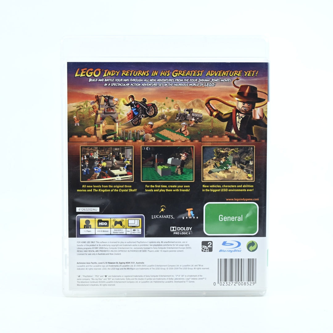 LEGO Indiana Jones 2: The Adventure Continues - Sony Playstation 3 Game