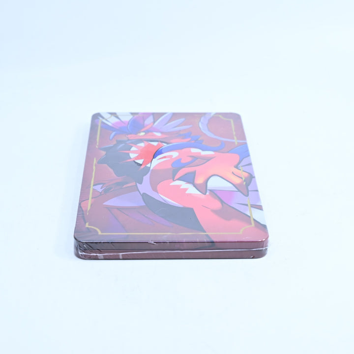 SEALED! - Pokemon Scarlet - Steelbook - Nintendo Switch Accessory
