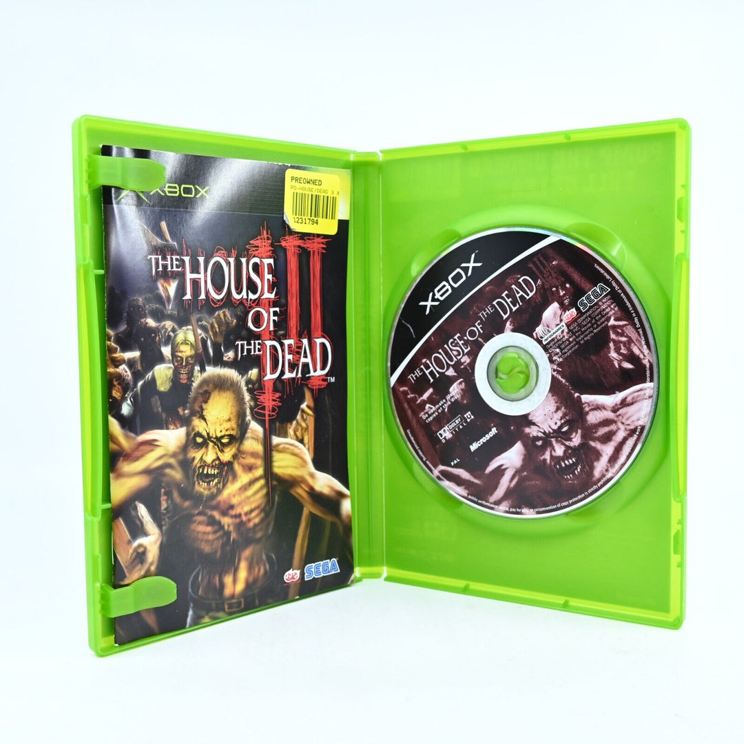 The House of the Dead III 3 - Original Xbox Game + Manual - FREE POST!