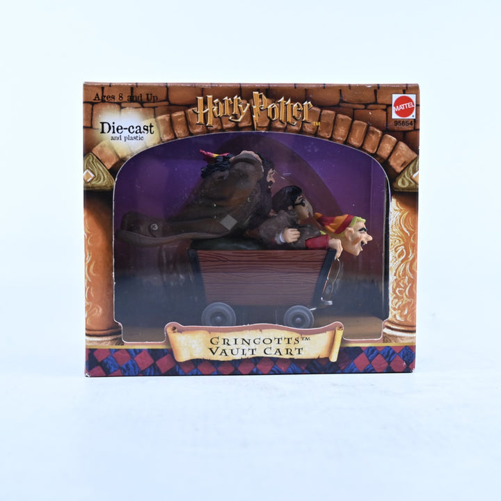 SEALED! Harry Potter and the Gringotts Vault Cart - Mattel - Die Cast Figure