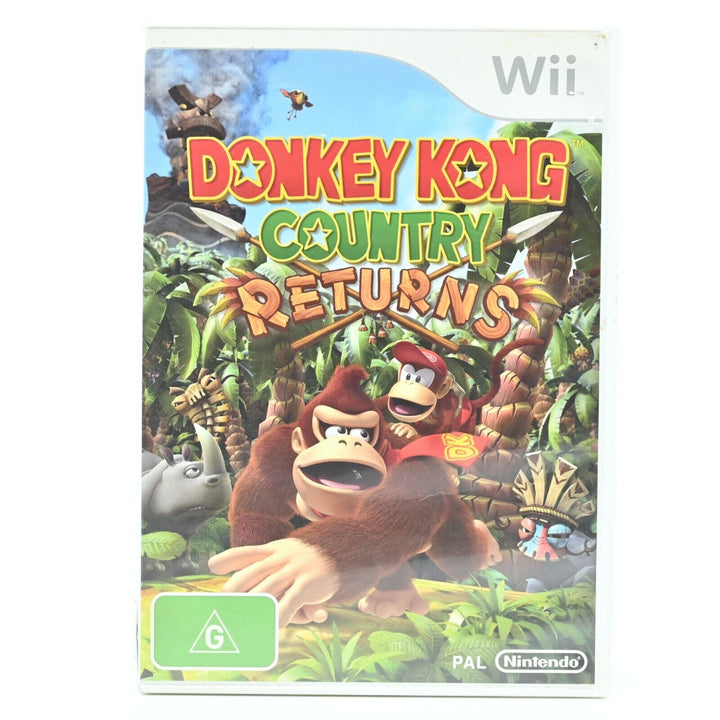Donkey Kong Country Returns #3 - Nintendo Wii Game - PAL - FREE POST!