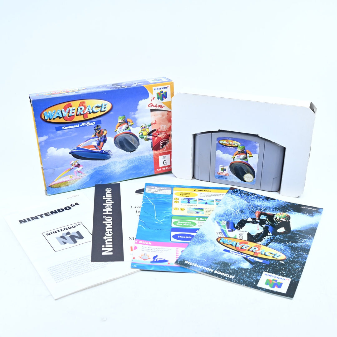 Wave Race 64 - N64 / Nintendo 64 Boxed Game - PAL - FREE POST!