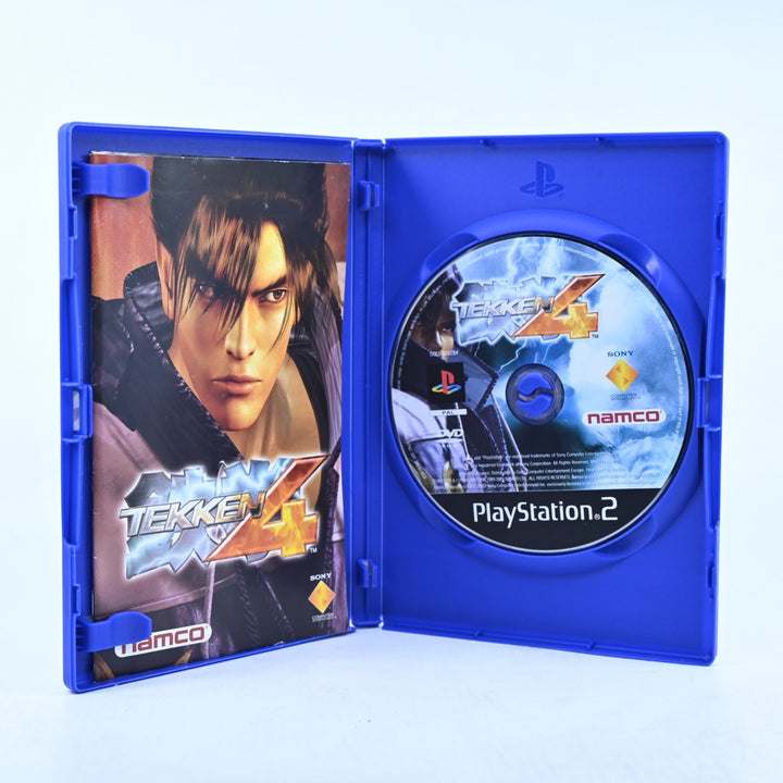 Tekken 4 - Sony Playstation 2 / PS2 Game + Manual - PAL - MINT DISC!