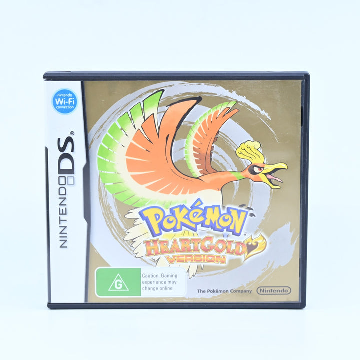 Pokemon HeartGold - Nintendo DS Game - AUS PAL + Manual - Heart Gold