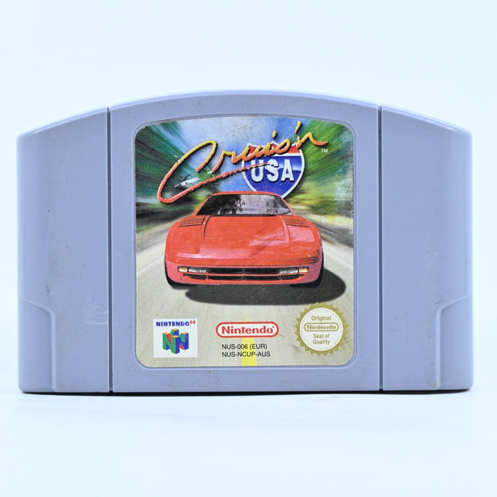 Cruis'n USA - N64 / Nintendo 64 Game - PAL - FREE POST!
