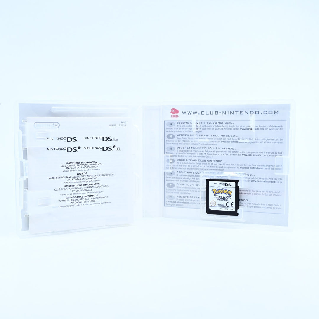 Pokemon White - Nintendo DS Game - PAL - No Manual - FREE POST!