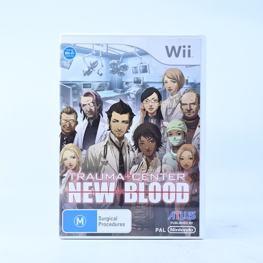 Trauma Center New Blood - Nintendo Wii Game + Manual - PAL - MINT DISC!