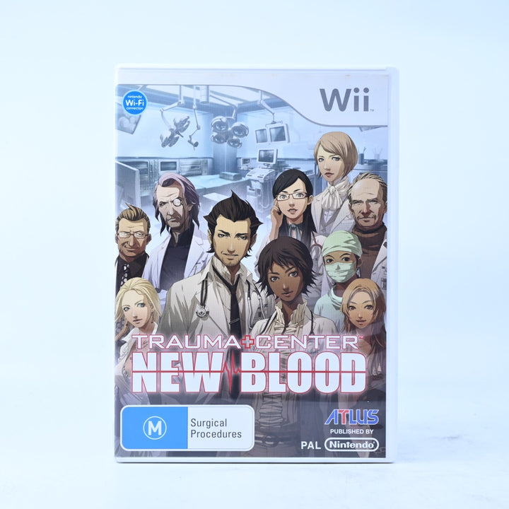 Trauma Center New Blood - Nintendo Wii Game + Manual - PAL - MINT DISC!