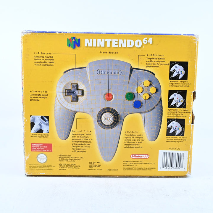 Original Grey Controller - Nintendo 64 Controller - N64 / Nintendo 64 Accessory