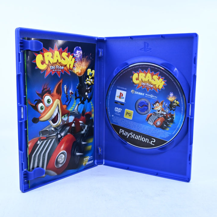 Crash Tag Team Racing - Sony Playstation 2 / PS2 Game + Manual - PAL